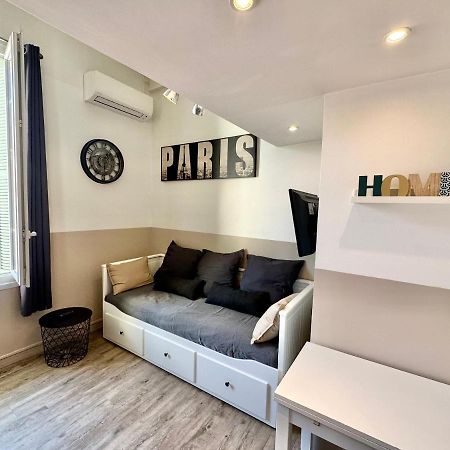 Studio Avec Clim A 100M Plage - 15Min Centre Ville Niza Exterior foto